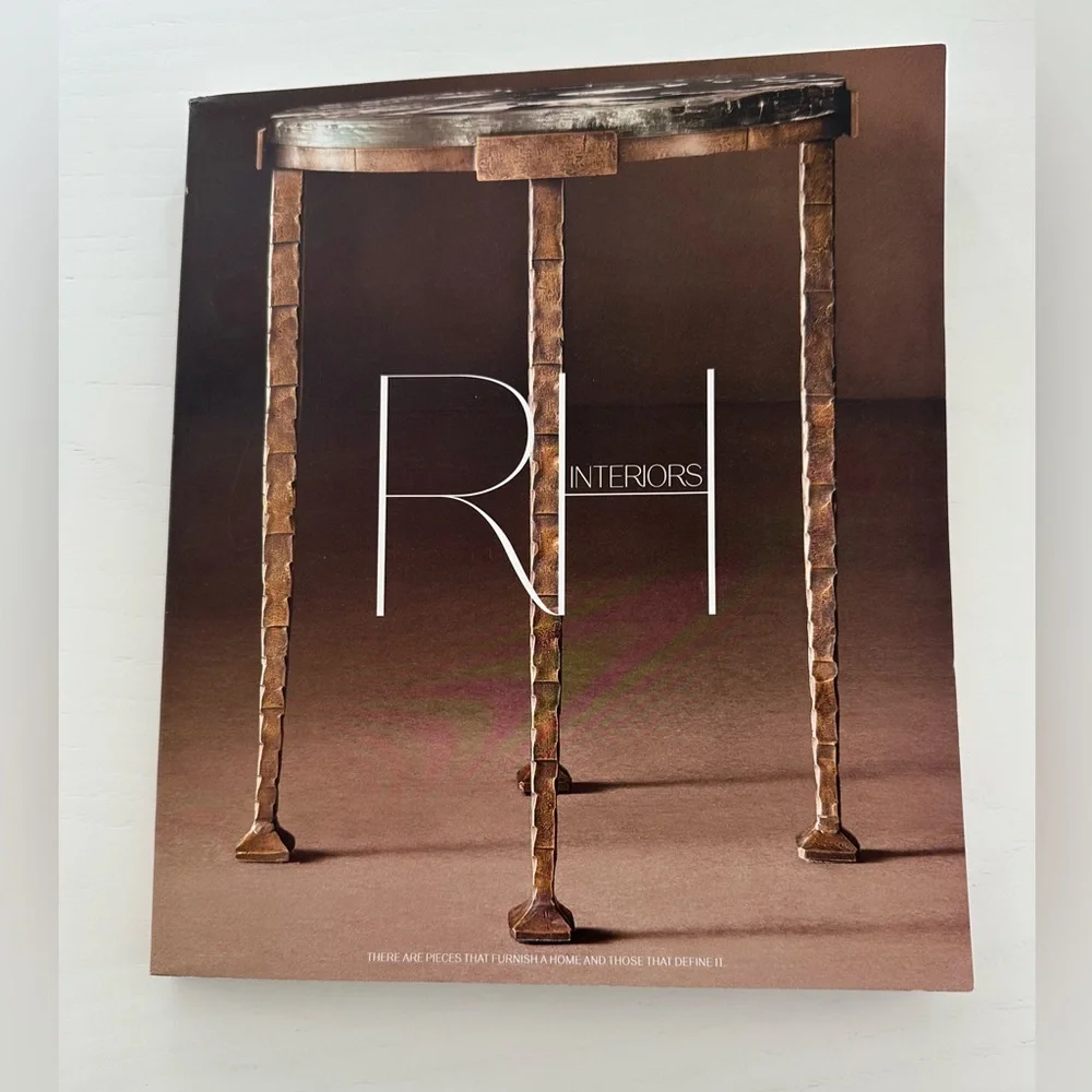 Restoration Hardware RH Interiors Fall 2025 Furniture Catalog Magazine 600 Pages